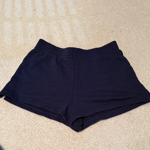 Aritzia TNA Navy sweatshorts - Picture 1 of 4